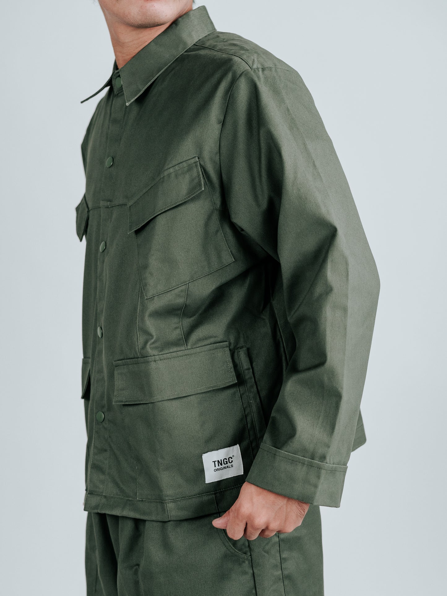 Box Twill Field Jacket