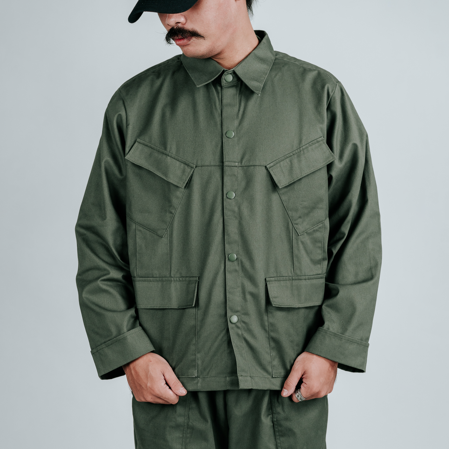 Box Twill Field Jacket